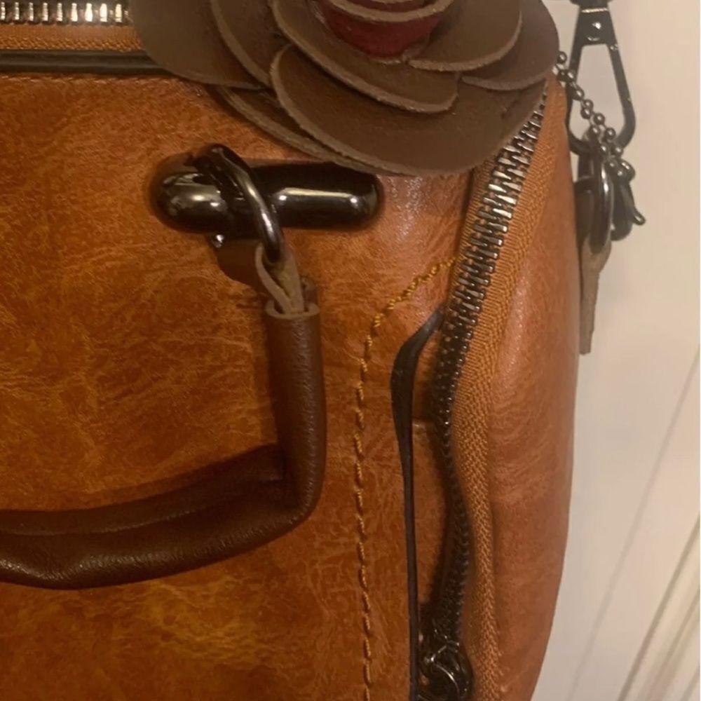 Women's Satchel Leather  Purse Handbag